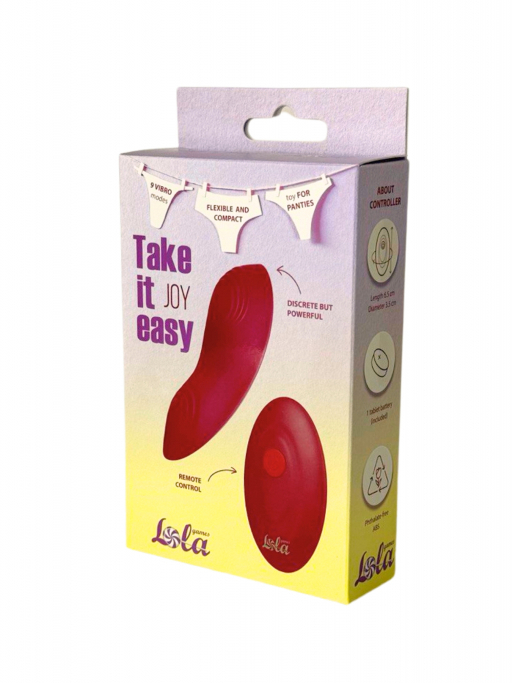 Lola games Take it Easy Joy - Вкладыш в трусики