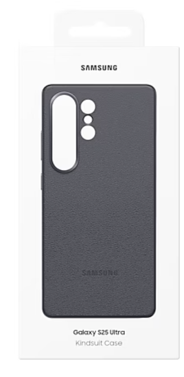 Чехол Kindsuit ( кожа )для Galaxy S25 Ultra ,серый