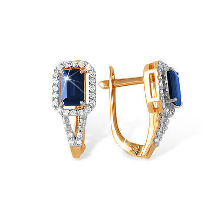 Серьги из золота 585 пробы