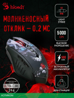 Мышь A4Tech Bloody R80 Plus SKULL