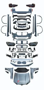 Обвес переделка для BMW X3 F25 2011-2017 в X3M F97 G01 Рестайлинг 2021+ БМВ