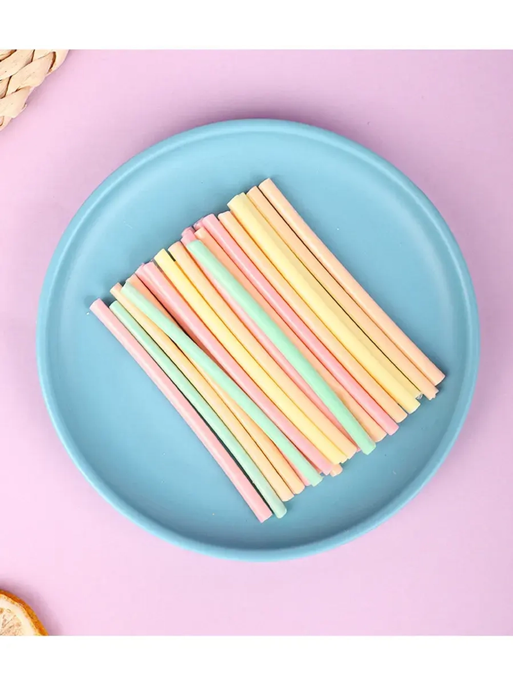 Конфеты йогуртовые трубочки фруктовые 35 г * 3 шт