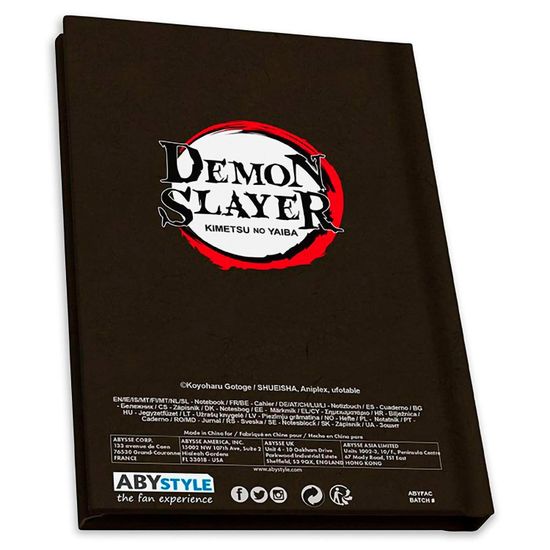 Набор Клинок рассекающий демонов Tanjiro (кружка керамическая 320 мл, брелок, записная книжка А6) ABYPCK257