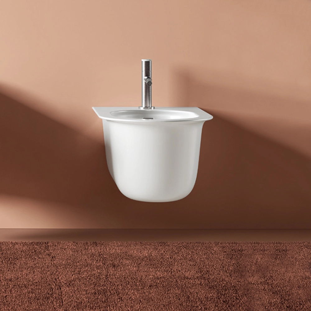 Биде подвесное Artceram Chic CHB001 05 00 белое матовое