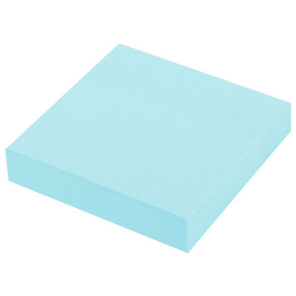 Блок самоклеящийся (стикеры) STAFF STANDARD, ПАСТЕЛЬНЫЙ 51х51 мм, голубой, 100 листов, 116578