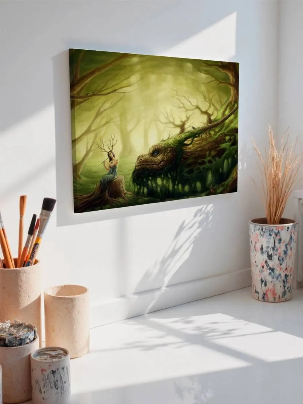 Картина на стену 40 X 50 Фэнтези лес