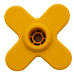 Головка триммерная универсальная гайка М10 х 1.25 левая Denzel