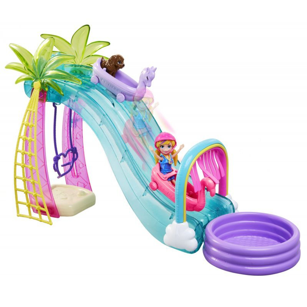 Polly Pocket - HDW63 Солнечный набор для аквапарка