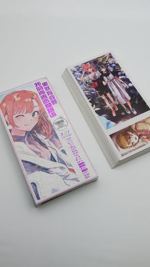 Набор открыток, карточек и наклеек "Розовая пора моей школьной жизни сплошной обман / My Youth Romantic Comedy Is Wrong as I Expected", 188 предметов