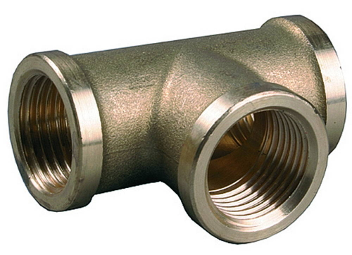 Тройник GENERAL FITTINGS латунь, г/г/г, 1/2″