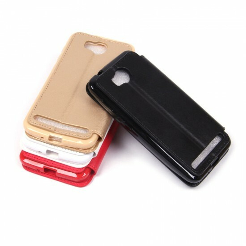 Чехол-книжка с магнитом для Huawei Y3 II, 007174-2 Красный