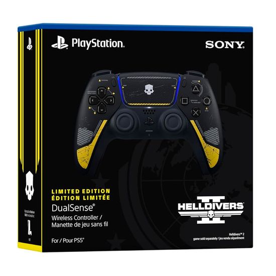 Беспроводной геймпад Sony DualSense Limited Edition (Helldivers 2)
