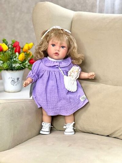 Кукла Nines 45см Susette мягконабивная в пакете (N4520K)