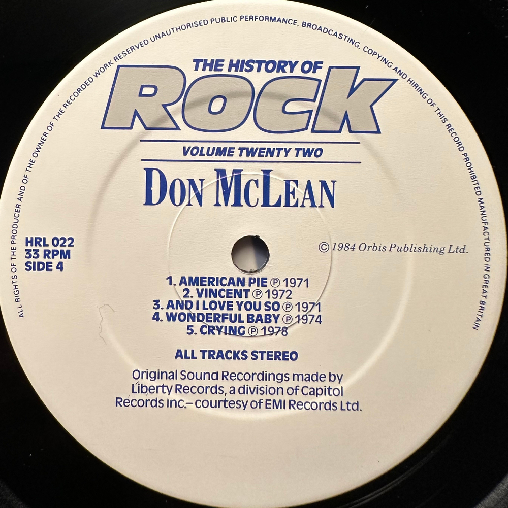 The History Of Rock 22 (Англия 1984г.) 2LP