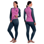 Термобелье  Alaskan Lady  Guide    XS  роз/сер комплект