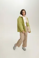 Куртка Зимняя Called a Garment Sheriff Jacket Vol.2 Бледно-Зеленая