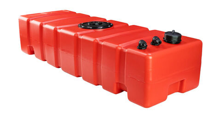 Бак топливный 75 л стационарный, 105х35х22 см