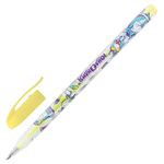 Ручки гелевые ЮНЛАНДИЯ, НАБОР 6 ЦВЕТОВ, ПАСТЕЛЬ, корпус с печатью, узел 0,7 мм, линия письма 0,5 мм, 142803