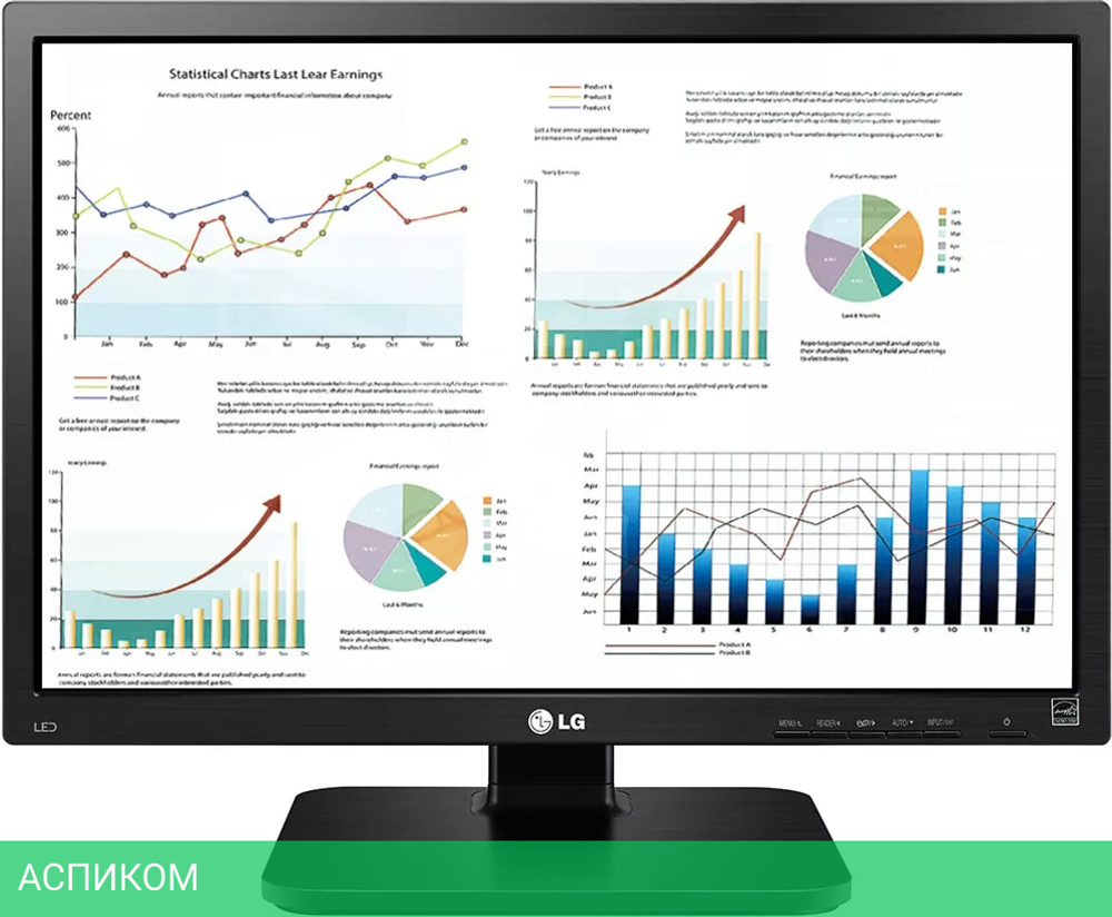 Монитор LG 24BK55WY-B