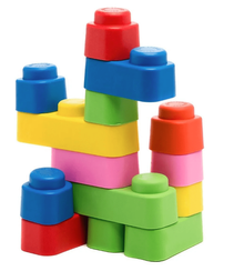 Конструктор "Мягкие кирпичики extra" 12 деталей