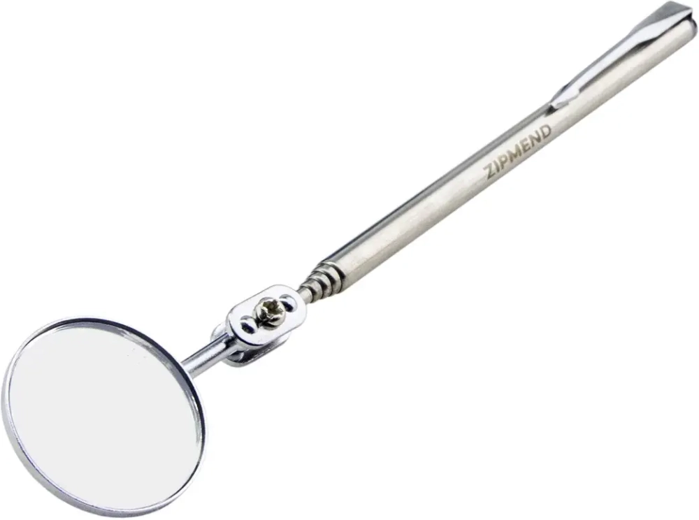 Телескопическое зеркало инспекционное круглое Ø30мм, L-165–490мм