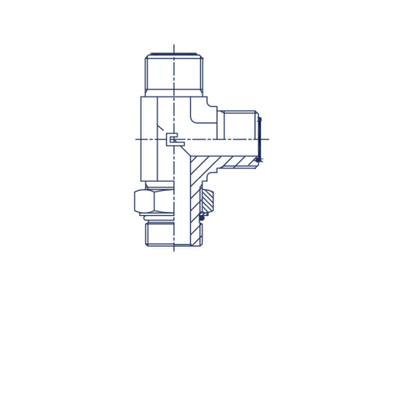Штуцер FMLA D06 ORFS 9/16 - UNF 7/16