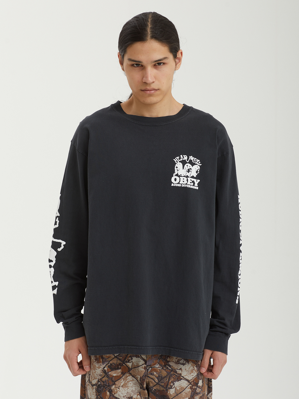 Мужской Лонгслив Obey Head Jazz 2