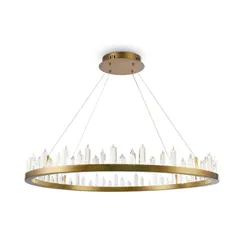 Подвесной светильник Ледник / Gletscher 4000К 63Вт Maytoni h186-pl-01-61w-bs