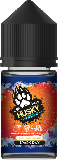 Ароматизатор Husky Double Ice Spark Day (Ледяное Манго Виноградная газировка)