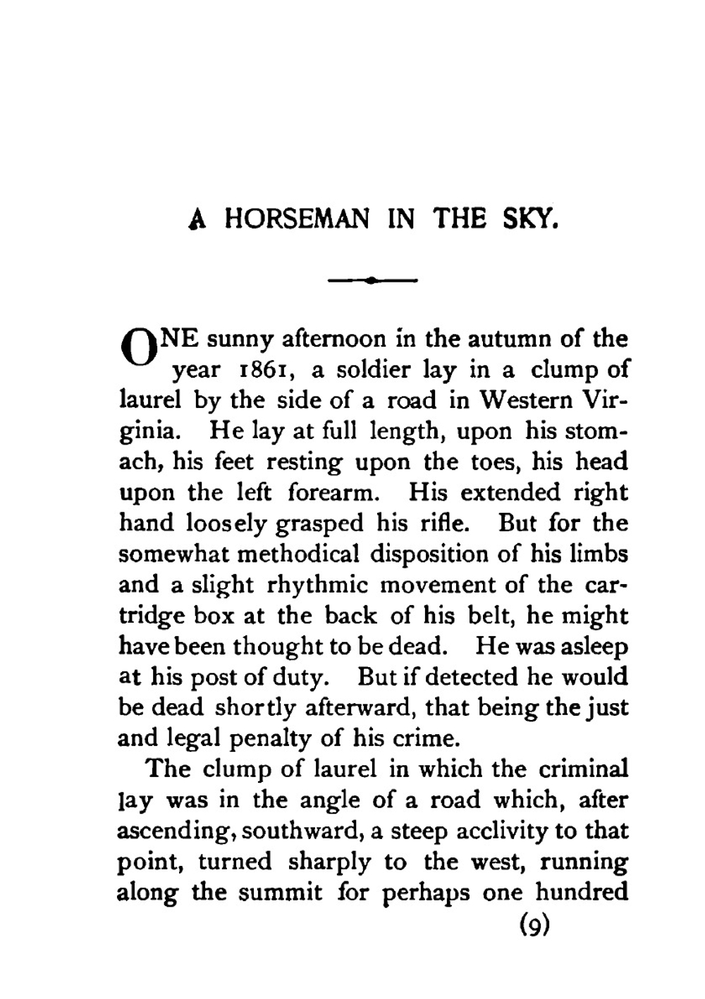 Tales of Soldiers and Civilians | Bierce Ambrose