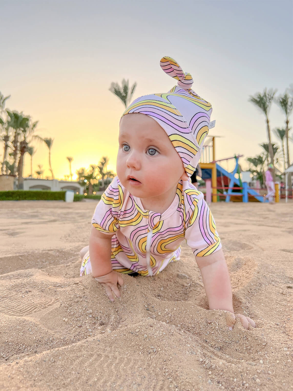 Песочник Mjölk Sleep and Play Радуга