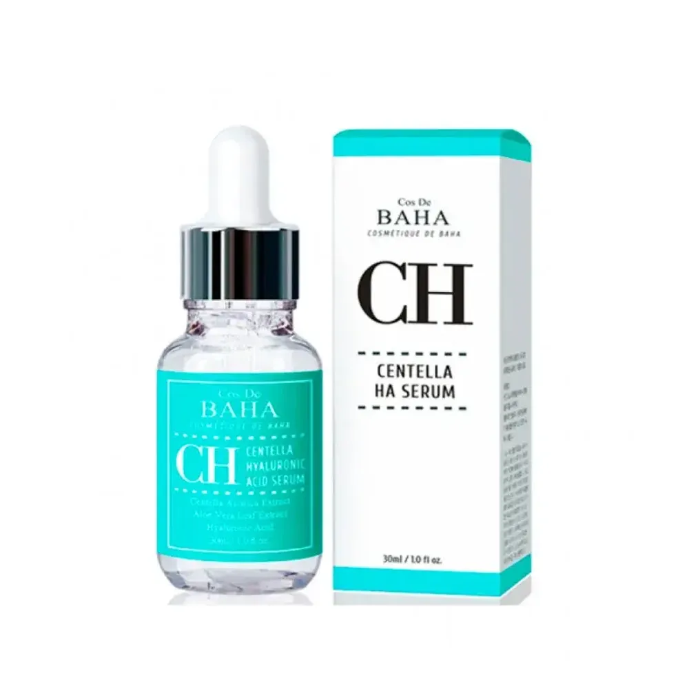 Cos De Baha Centella Hyaluronic Acid Serum сыворотка для лица с экстрактом центеллы азиатской и гиалуроновой кислотой