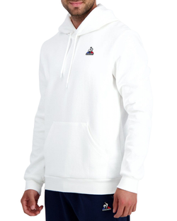 Мужская теннисная кофта Le Coq Sportif SAISON 1 Hoody N°1 SS23 - new optical white