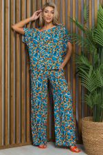 Костюм Асвари (голубо-оранжевый) К13457-5М LT Collection