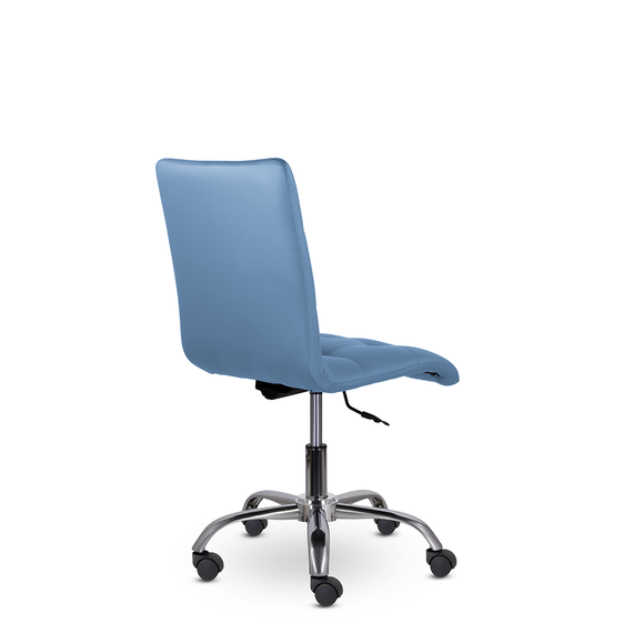 Кресло СН-211 Пронто хром S-0420 (светло-голубой)