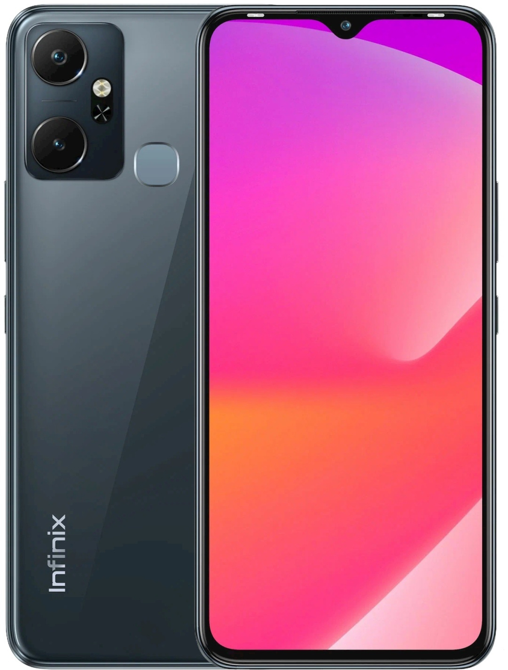 Смартфон Infinix SMART 6 PLUS 2 ГБ/64 ГБ черный