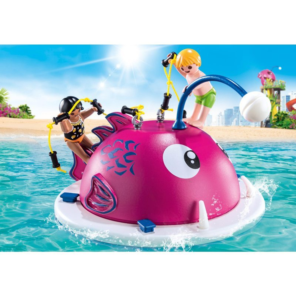 Playmobil - плавучий скалолазный остров 70613