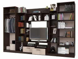 Стенка в гостиную Венеция, венге