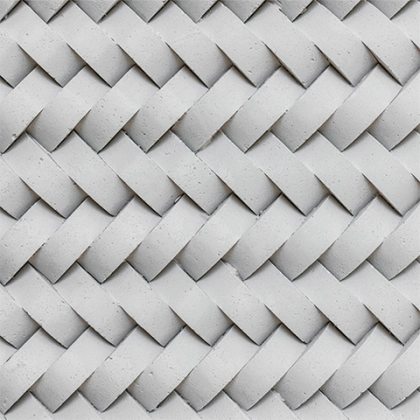 Гибкая керамика Romantic Stone ARC WEAVING Grey White