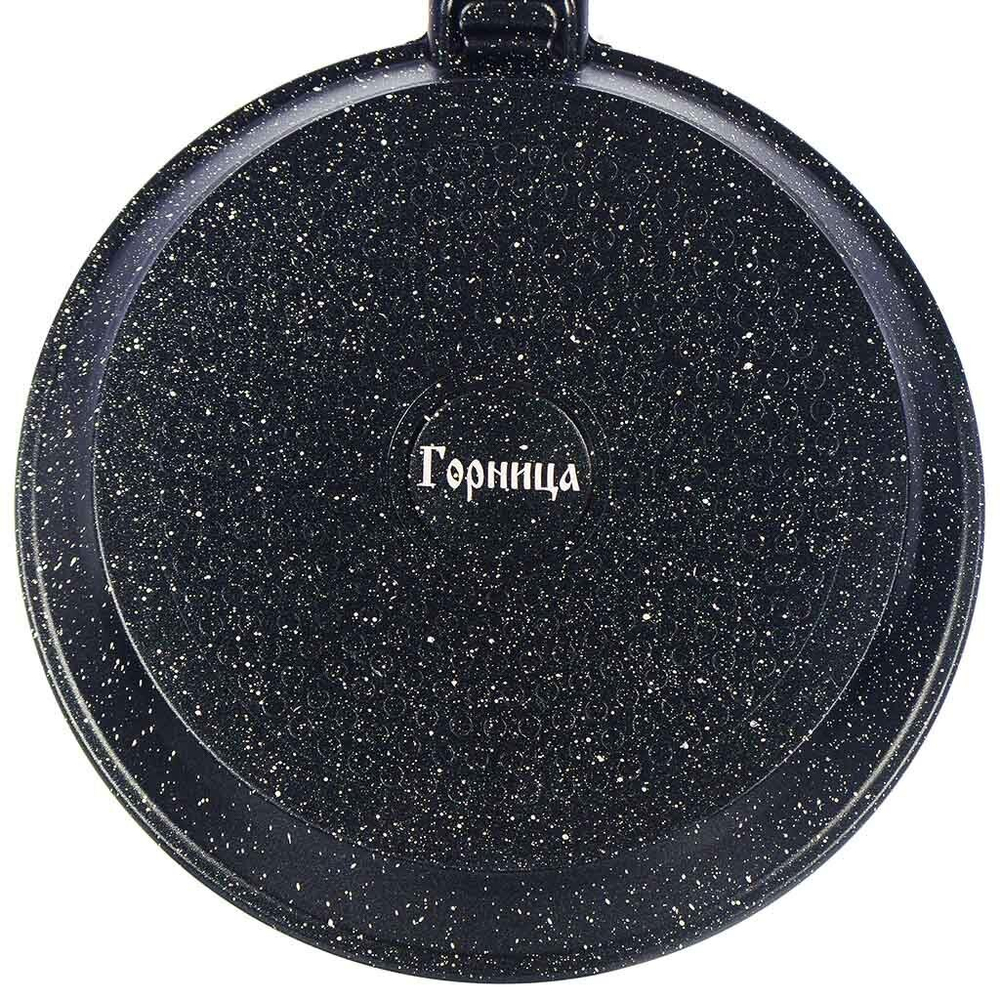 Блинница алюминий, 22 см, антиприг, Горница, Гранит Induction, Иб221аг, индукц
