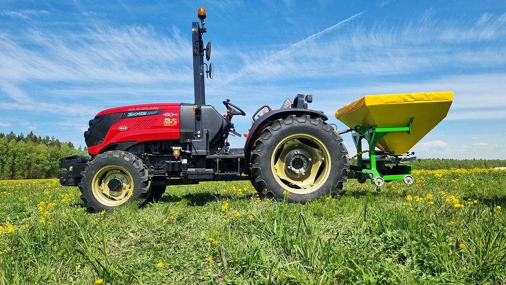 Трактор Solis-Gold | Солис-Голд 60G 4x4 12+12 MST Radial аgri 280-70R18 / 360-70R28 (с ПСМ)