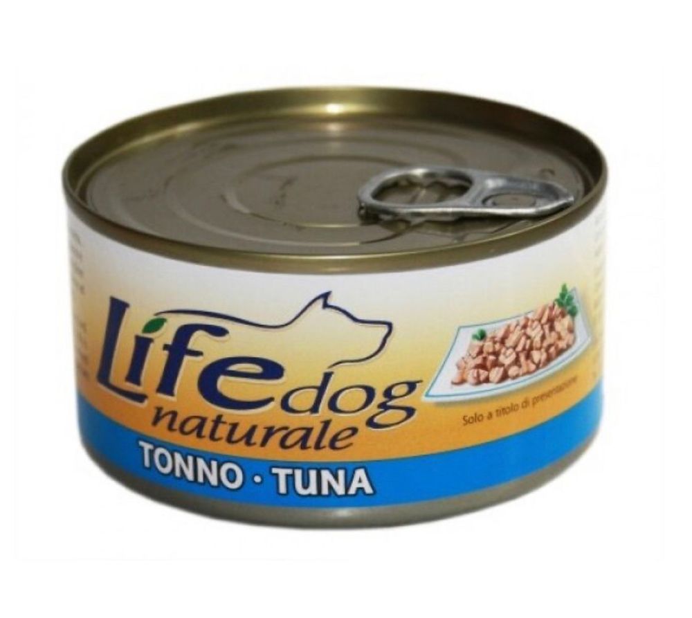 Lifedog tuna консервы для собак с тунцом в желе 170 г