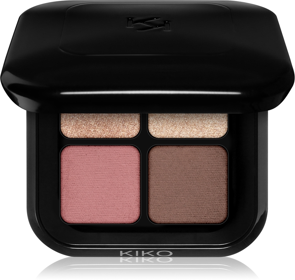 KIKO Milano New Bright Quartet - палитра теней для век, 3,5 g