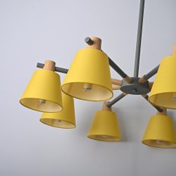 Люстра На Штанге Natura A Yellow 8 By Imperiumloft