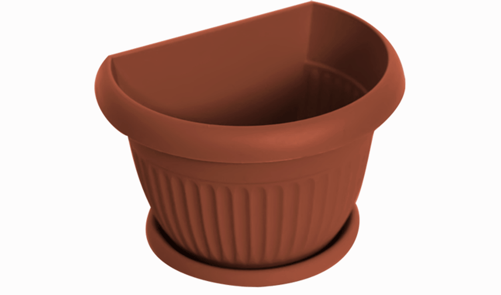 Кашпо настенное ЛИВИЯ 4,7 л D260мм М3112