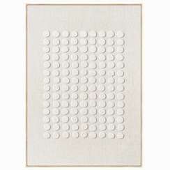 Постер Sandy 140х100 см, бежевый, белый