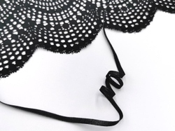 _Резинка для укрепления, 4мм, черный, м (Арт: RU-170)