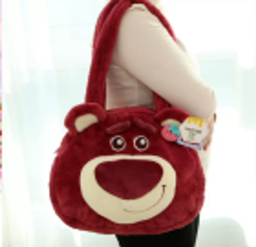 Большая сумка "Лотсо" в виде головы (46)13