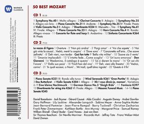 Сборник / 50 Best Mozart (3CD)