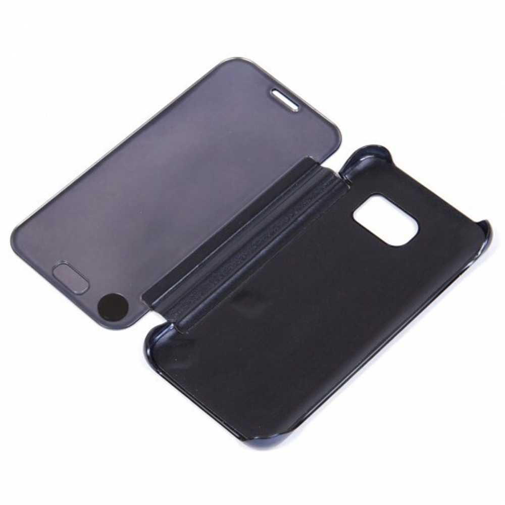 Чехол-книжка Clear View для Samsung Galaxy S7, 009123 Золотой